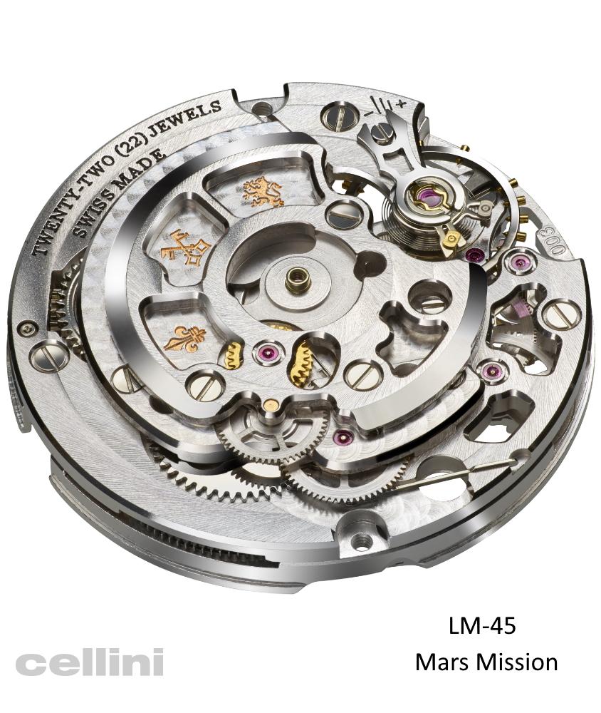 Cellini Mars Mission Blue