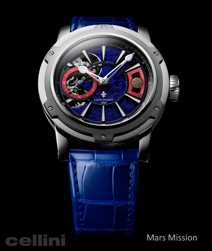 Cellini Mars Mission Blue