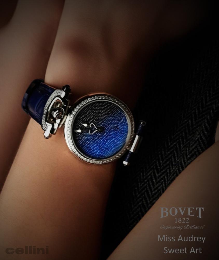 Cellini Miss Audrey Sweet Art Blue Black