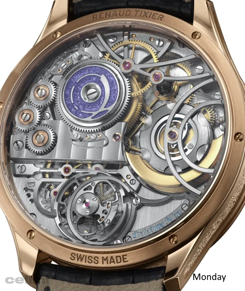 cellini Monday – Salmon – Rose Gold