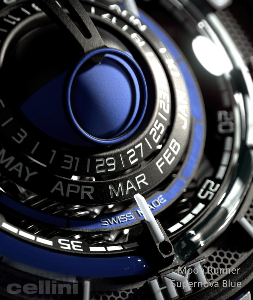 Cellini Moon Runner Supernova Blue