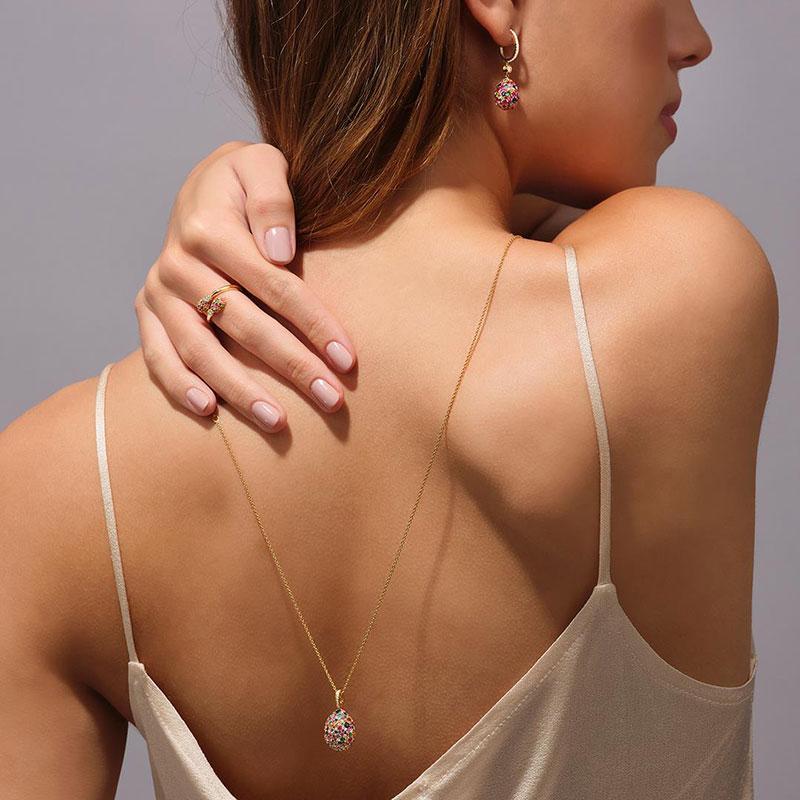 cellini Multi-Colored Pendant