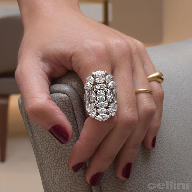 cellini Multi-Shaped Diamond Ring