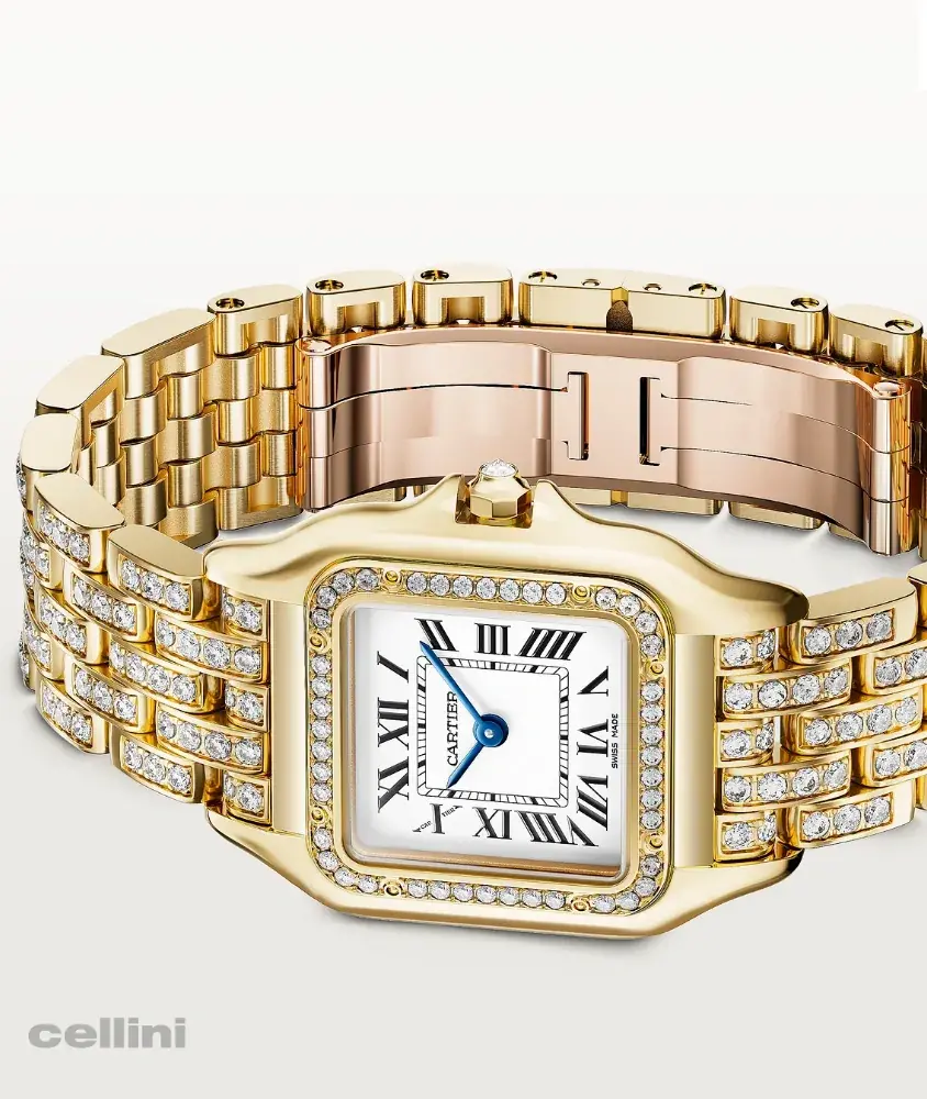 Cellini Panthère De Cartier – Medium YG Diamonds