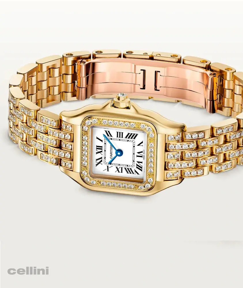 Cellini Panthère De Cartier – Small YG Diamonds
