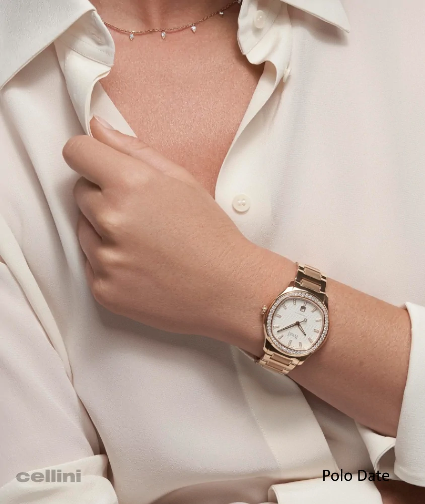 Cellini Piaget Polo Date W Diamonds