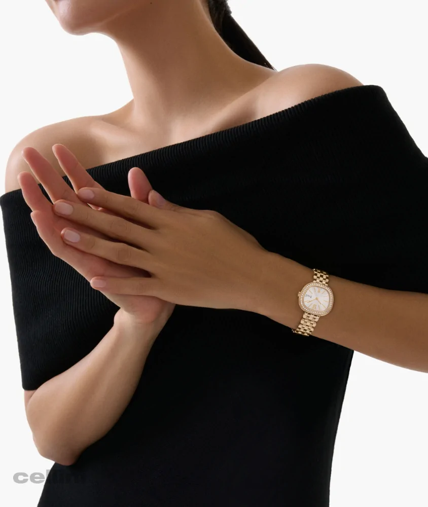 Cellini Piaget Sixtie Diamond – 29mm Quartz Gold