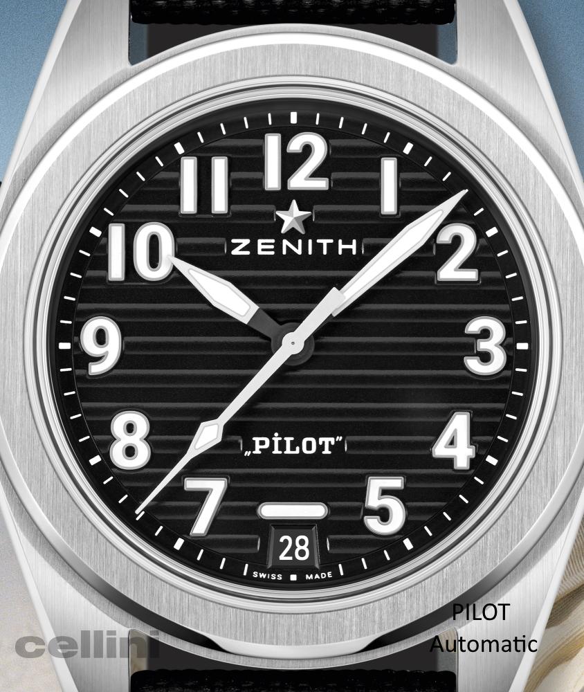 cellini Pilot Automatic Stainless Steel