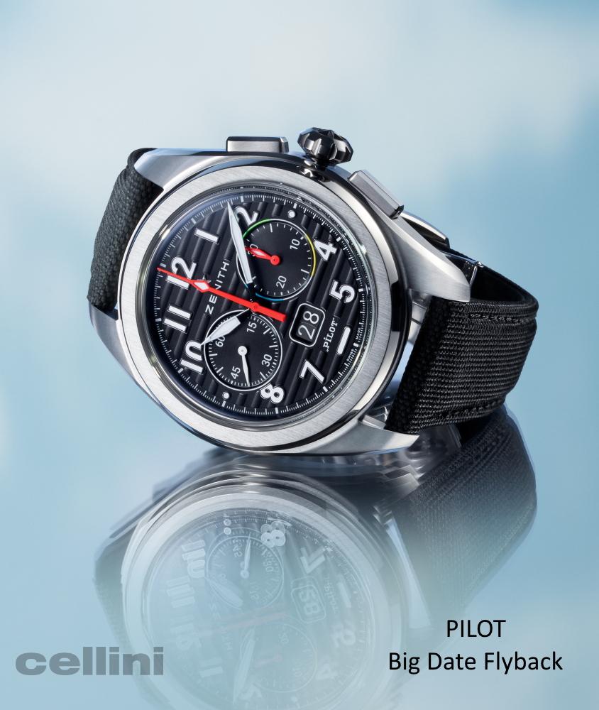 Cellini Pilot Big Date Flyback