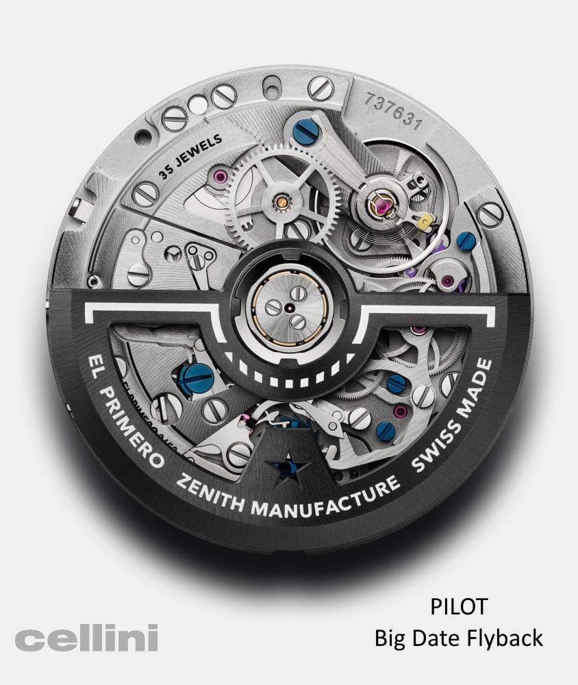 Cellini Pilot Big Date Flyback