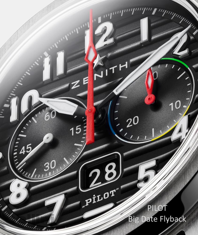 cellini Pilot Big Date Flyback