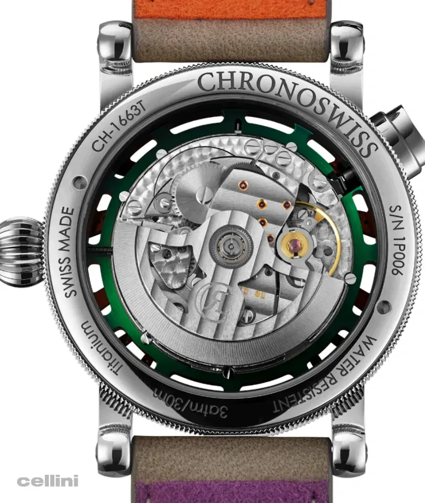 Cellini Q-Repeater Scream – 42mm Auto Titanium