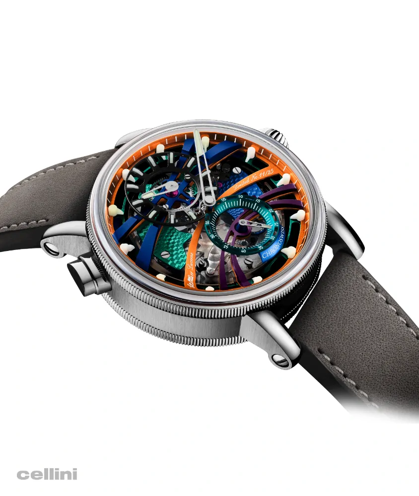 Cellini Q-Repeater Scream – 42mm Auto Titanium