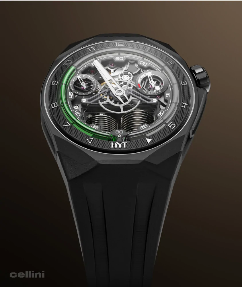 Cellini S1 Titanium DLC Green – 45mm Manual Titanium