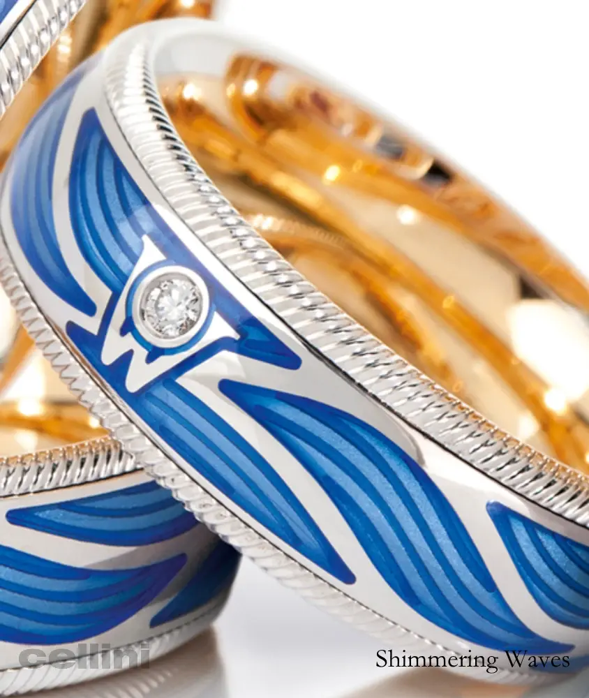 Cellini Shimmering Waves Ring