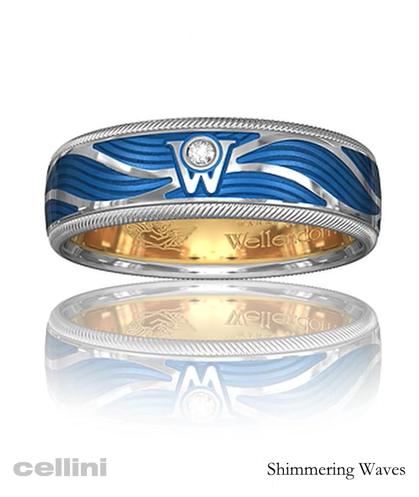 cellini Shimmering Waves Ring