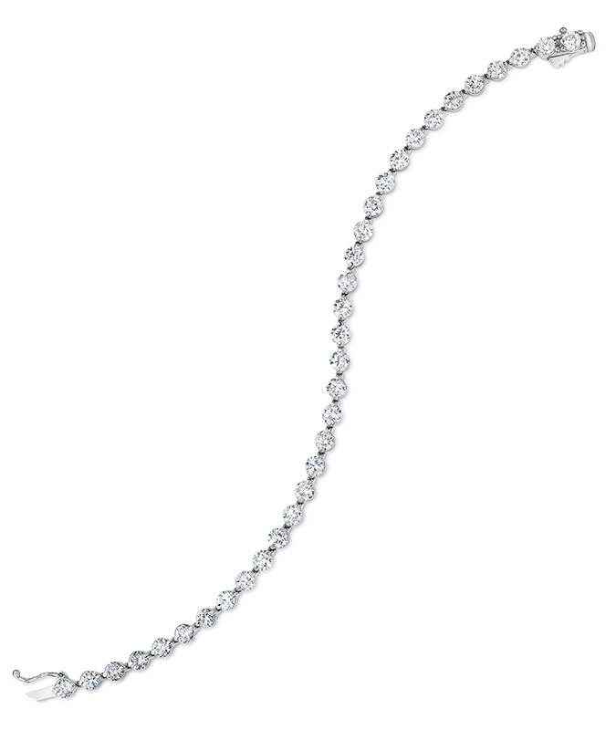 cellini Single-Prong Tennis Bracelet – 8.00 carats