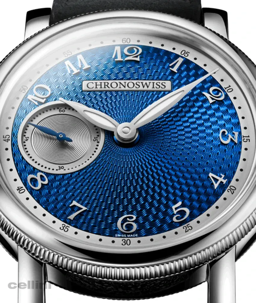 cellini Small Second Blue Orbit