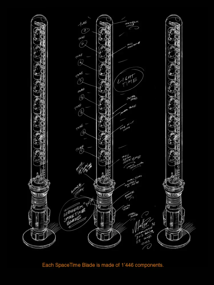 cellini Spacetime Blade Black