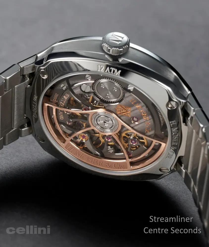 Cellini Streamliner Centre Seconds Matrix Green