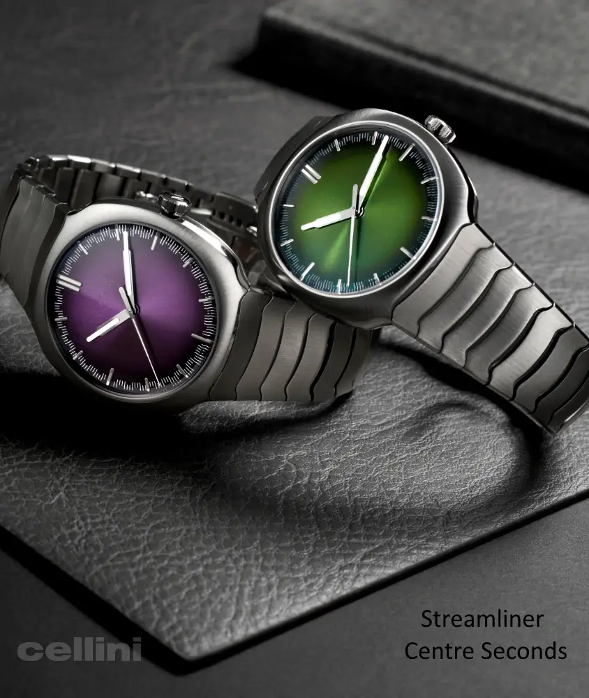 Cellini Streamliner Centre Seconds Purple Haze