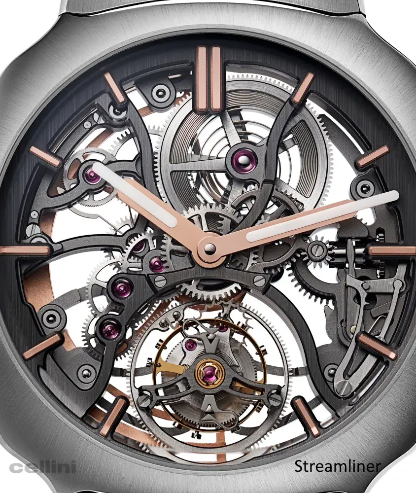 cellini Streamliner Tourbillon Skeleton