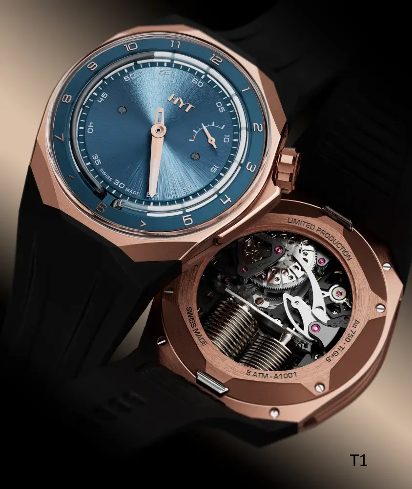 Cellini T1 Rose Gold Titanium – Deep Blue