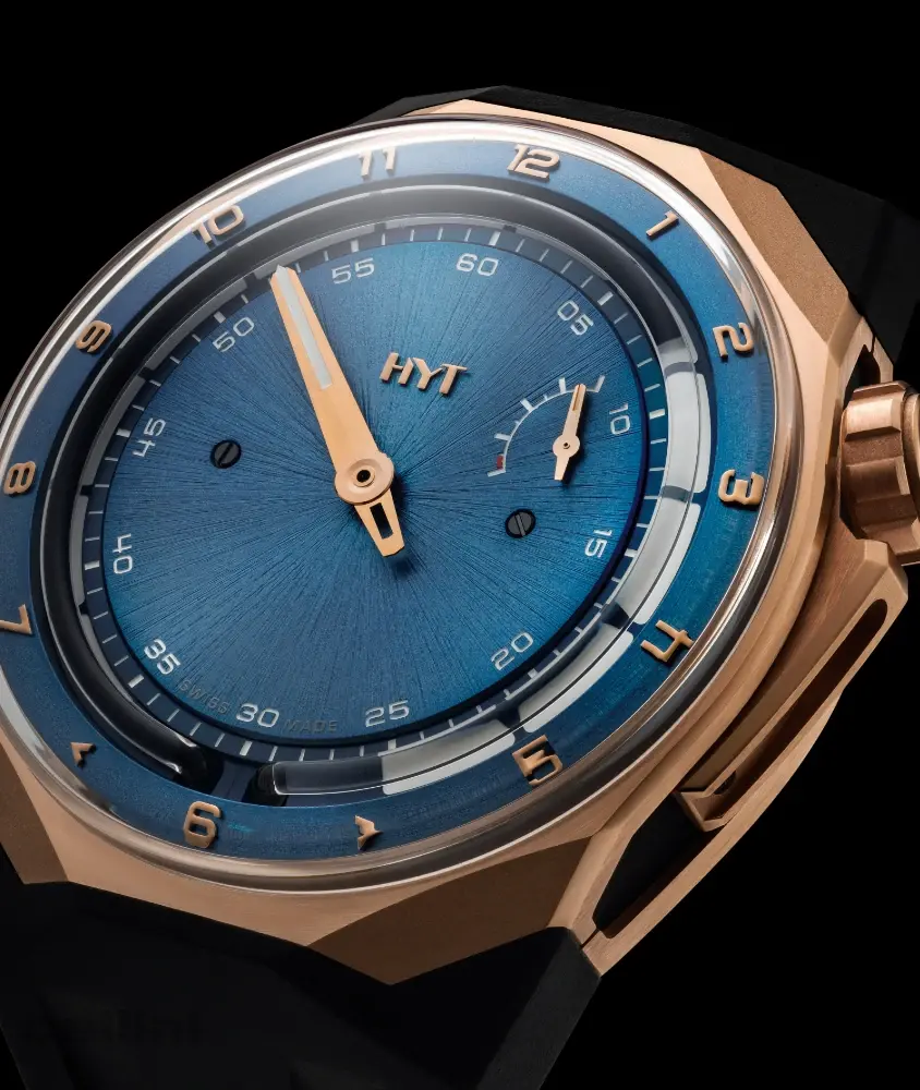 cellini T1 Rose Gold Titanium – Deep Blue