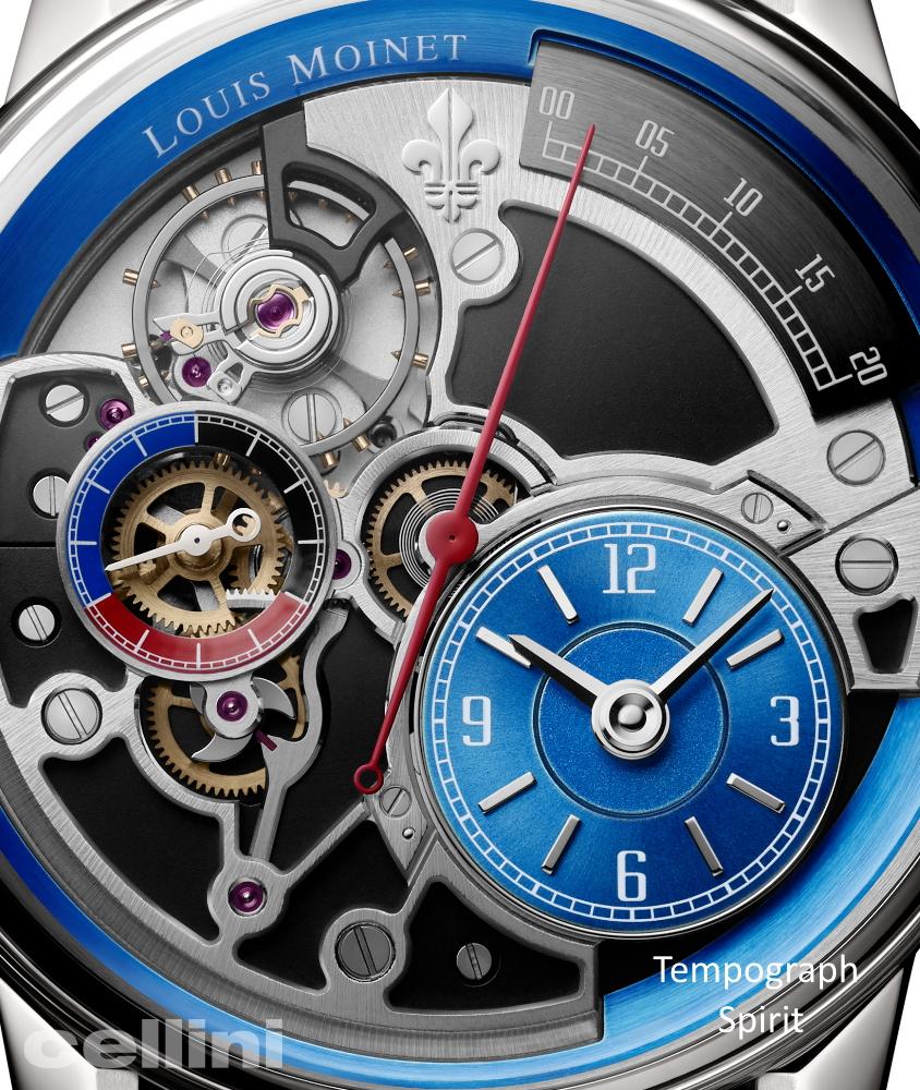 cellini Tempograph Spirit Alaska Blue