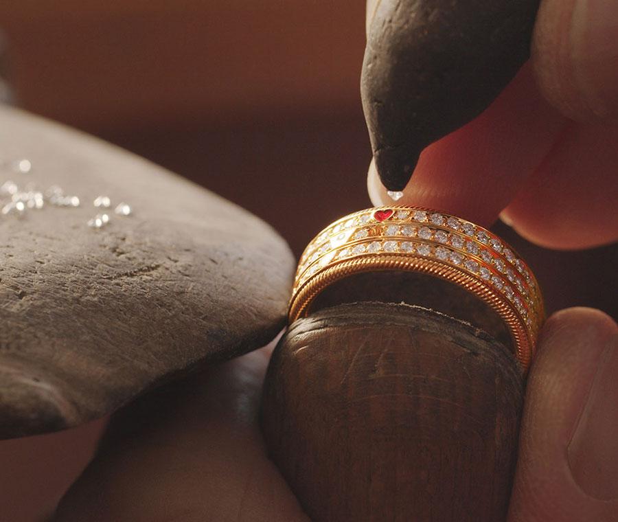 Cellini Three Hearts One Love Ring