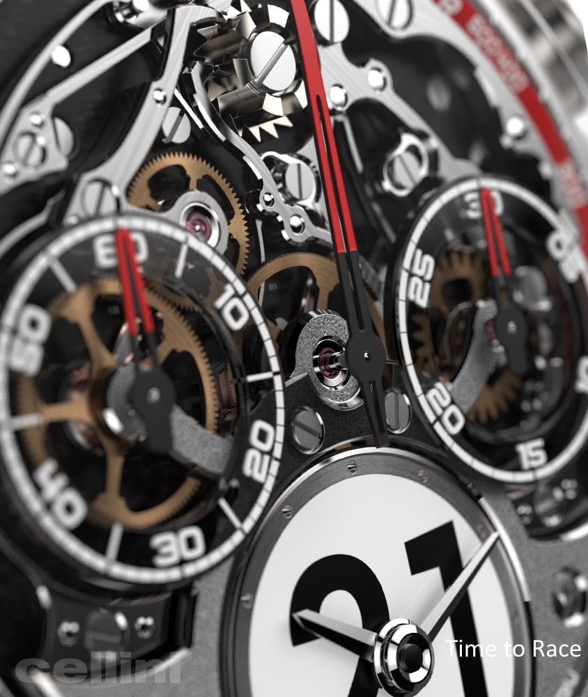 Cellini Time To Race – Rosso Corsa