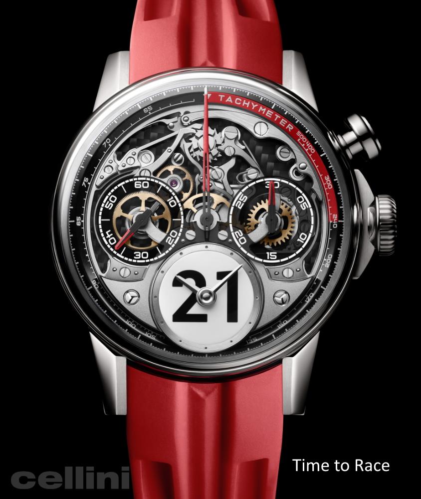 Cellini Time To Race – Rosso Corsa