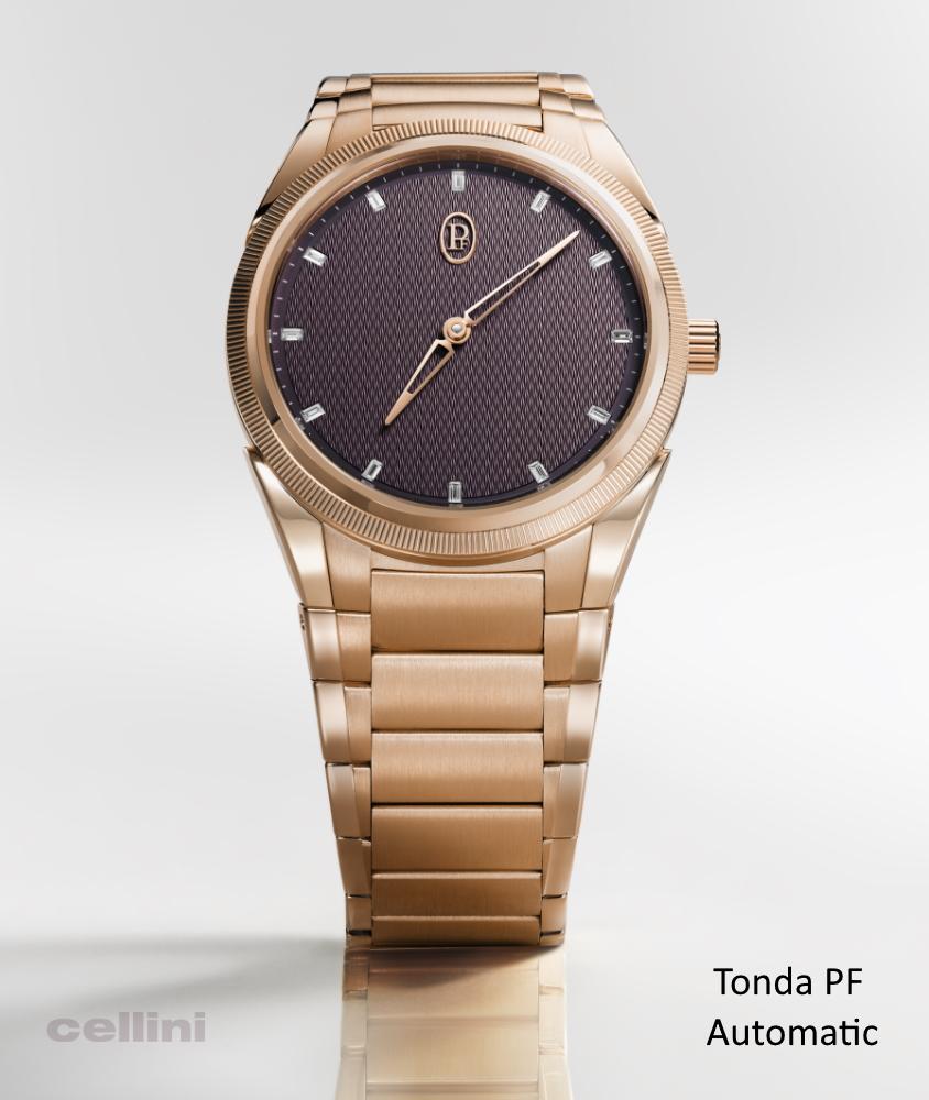 Cellini Tonda PF Automatic Rose Gold Deep Ruby