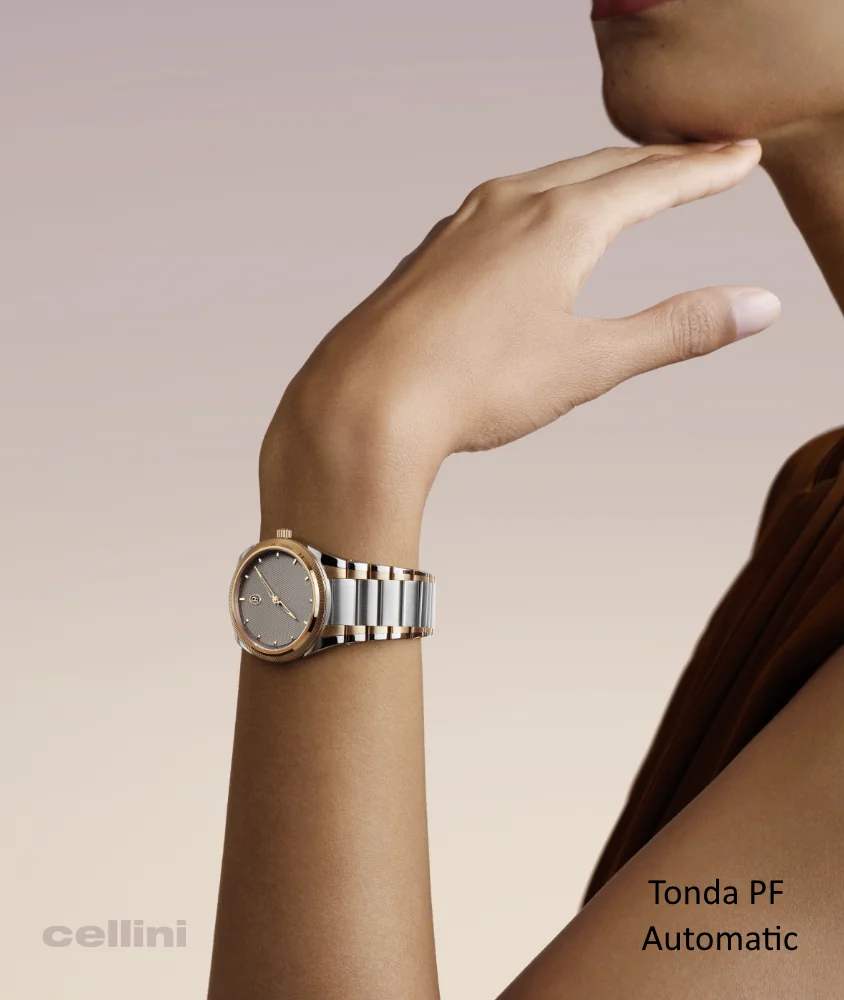 Cellini Tonda PF Automatic Rose Gold Stainless