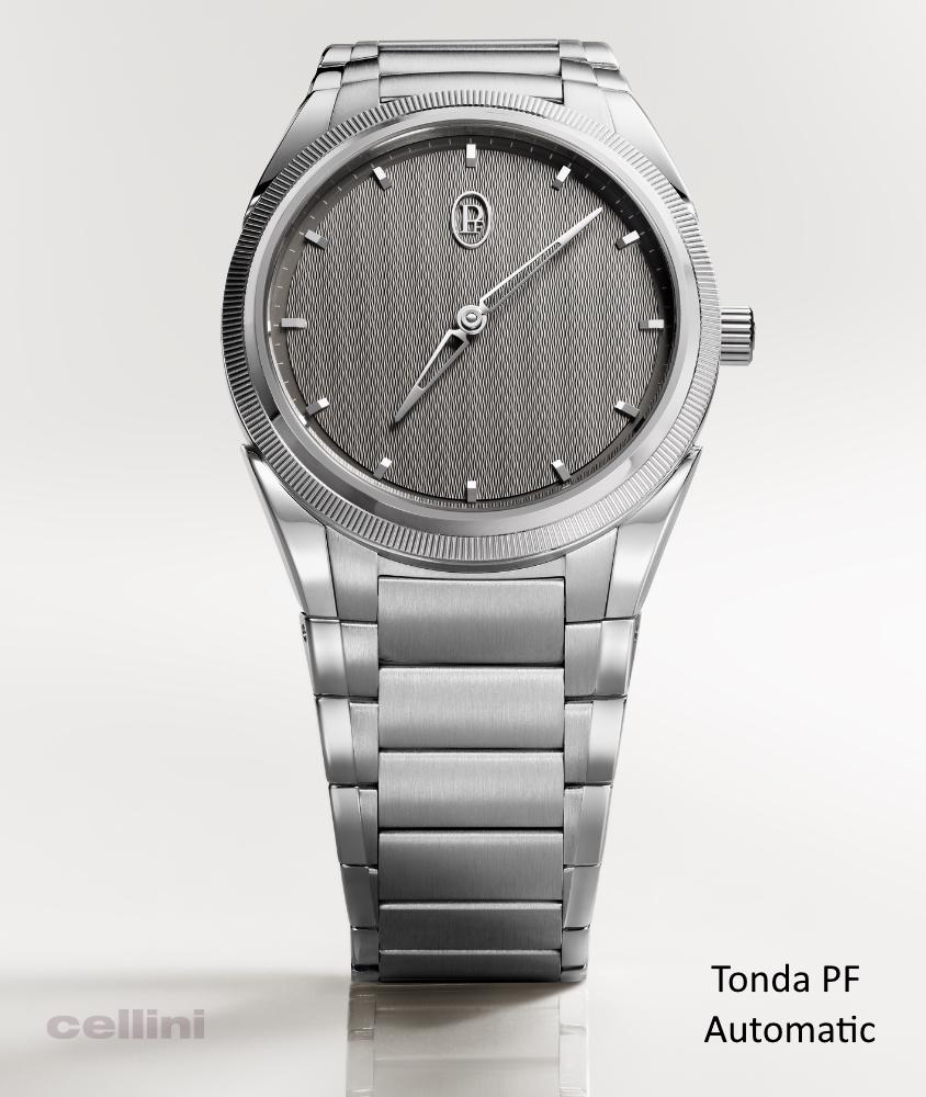 Cellini Tonda PF Automatic Steel Silver Sand