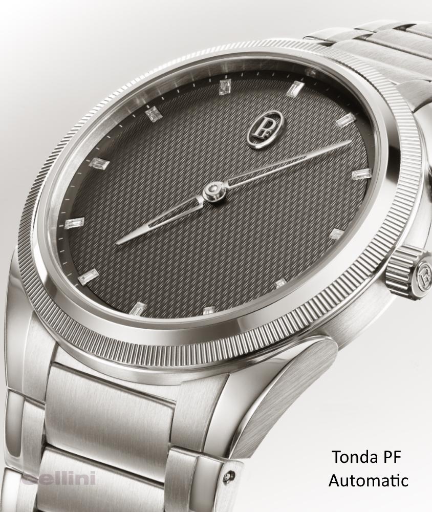 Cellini Tonda PF Automatic Steel Warm Grey