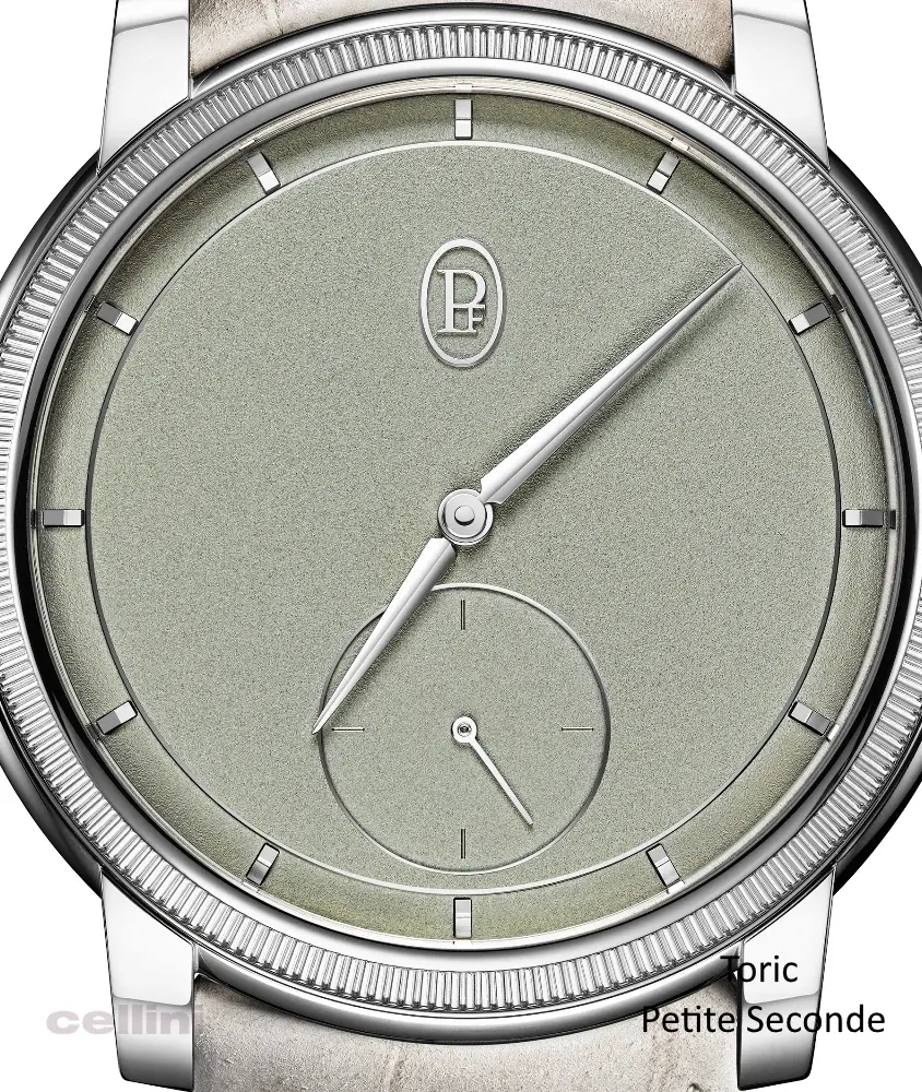 cellini Toric Petite Seconde Platinum