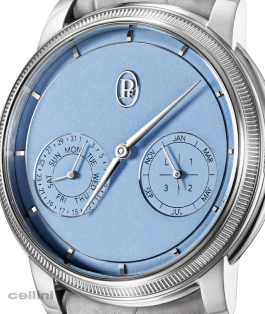 cellini Toric Quantieme Perpetual Morning Blue