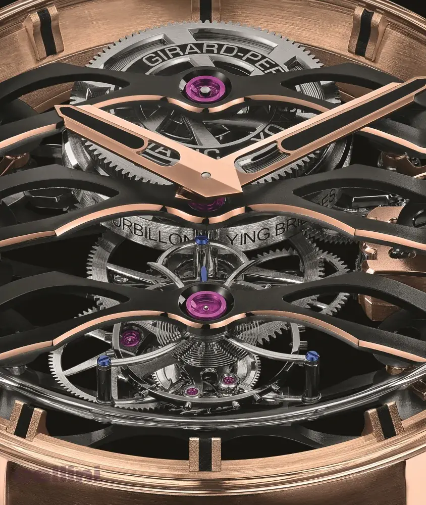 cellini Tourbillon with Three Flying Bridges