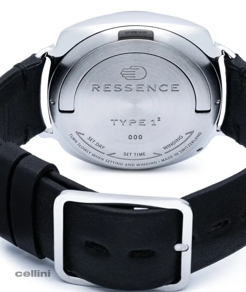 Cellini Type 1 Squared Black