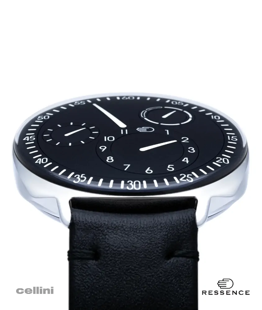 Cellini Type 1 Squared Black