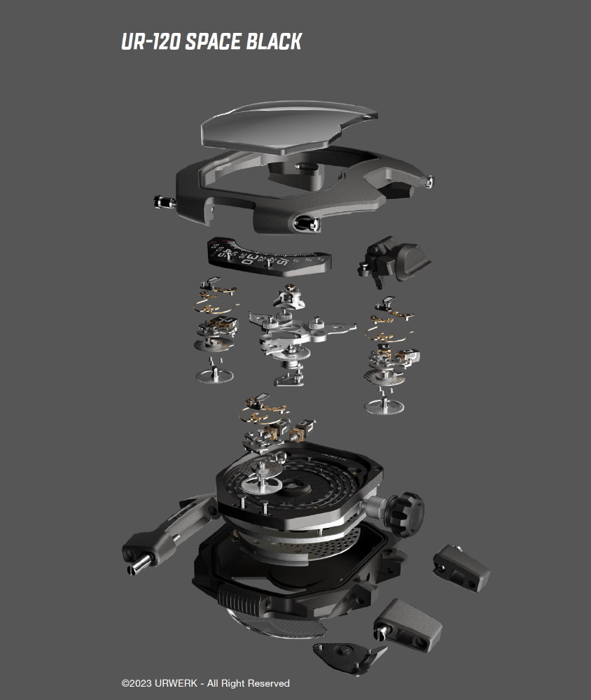 Cellini UR-120 Space Black