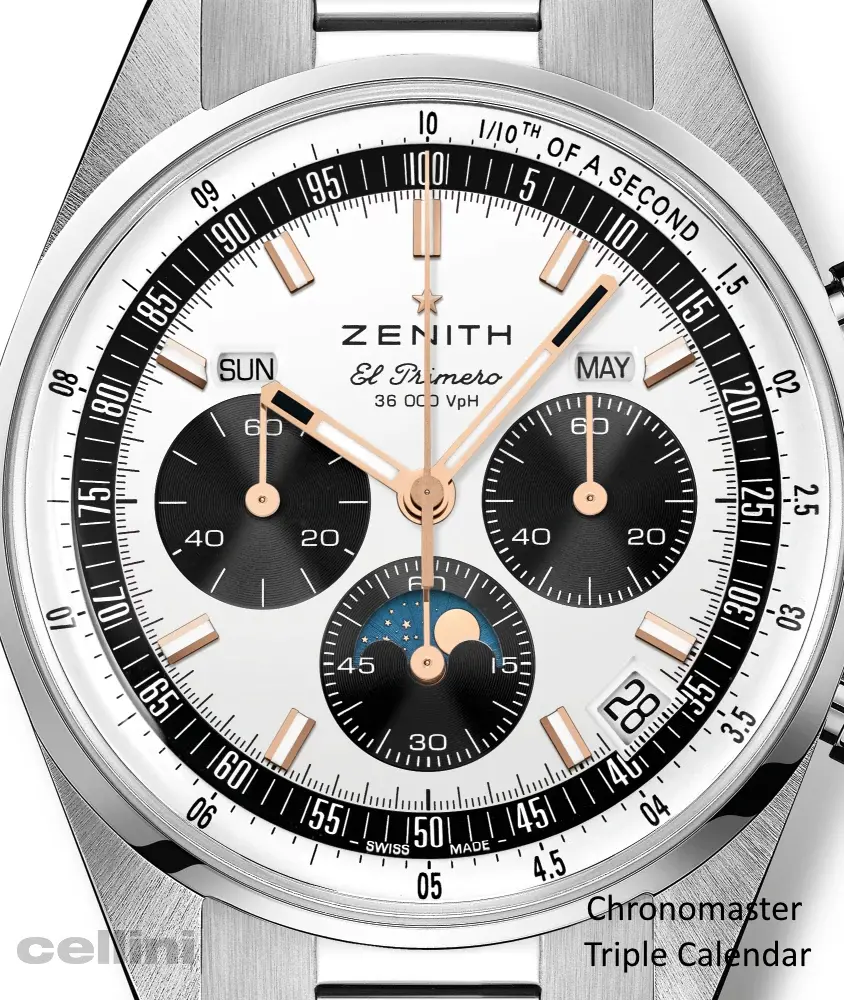 cellini Chronomaster Original Triple Calendar – Silver opaline dial cellini Chronomaster Original Triple Calendar – Silver opaline dial