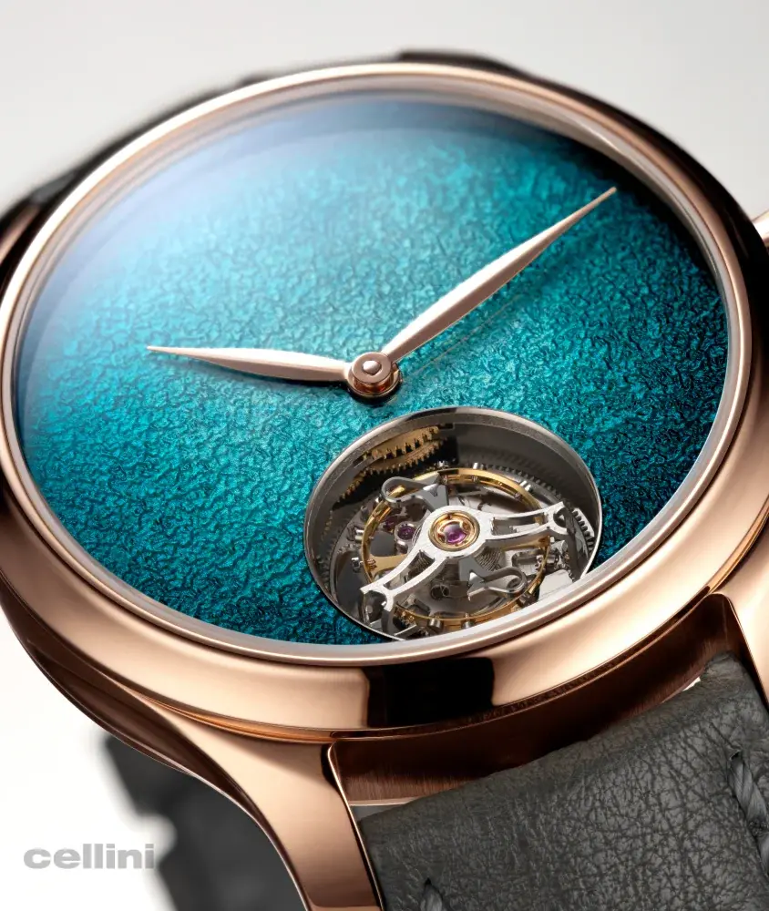 cellini Endeavour Tourbillon Concept Turquoise Enamel