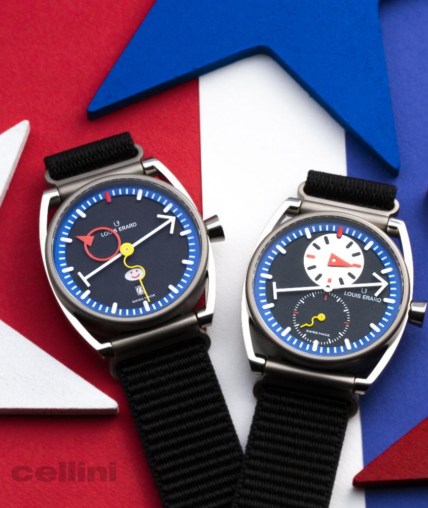 Cellini Louis Erard X Alain Silberstein Le Diptyque Box Set