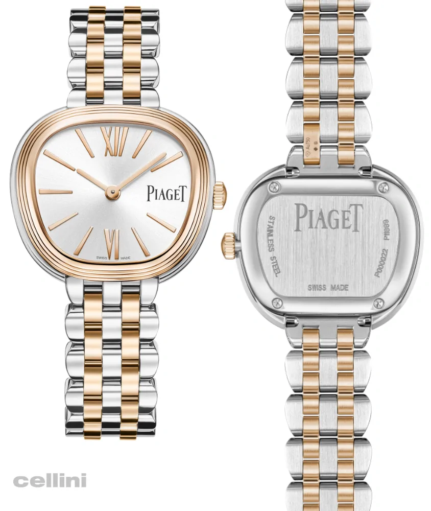 Cellini Piaget Sixtie Steel And Rose – 29mm Quartz Gold Steel