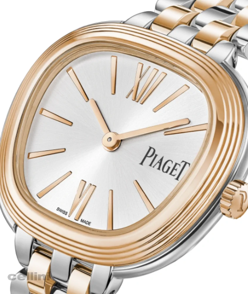 cellini Piaget Sixtie Steel and Rose – 29mm Quartz Gold Steel