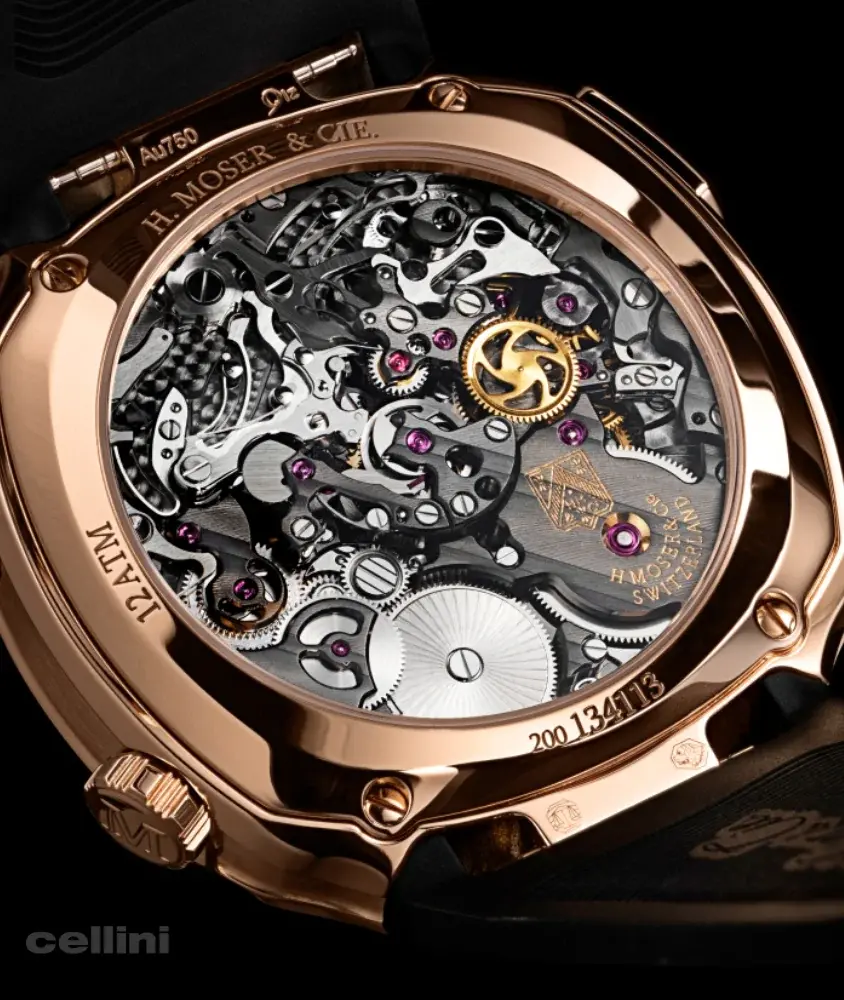Cellini Streamliner Flyback Chronograph Automatic Matrix Blue Fumé
