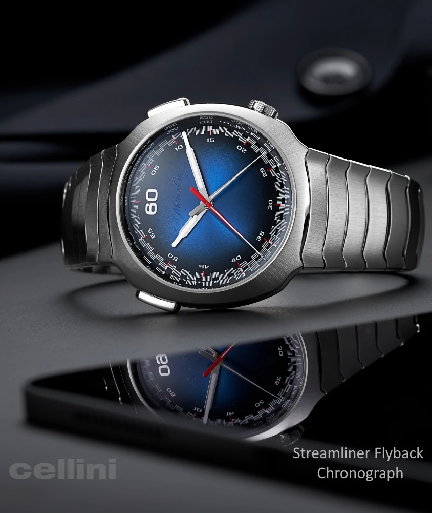 Cellini Streamliner Flyback Chronograph Funky Blue 2.0