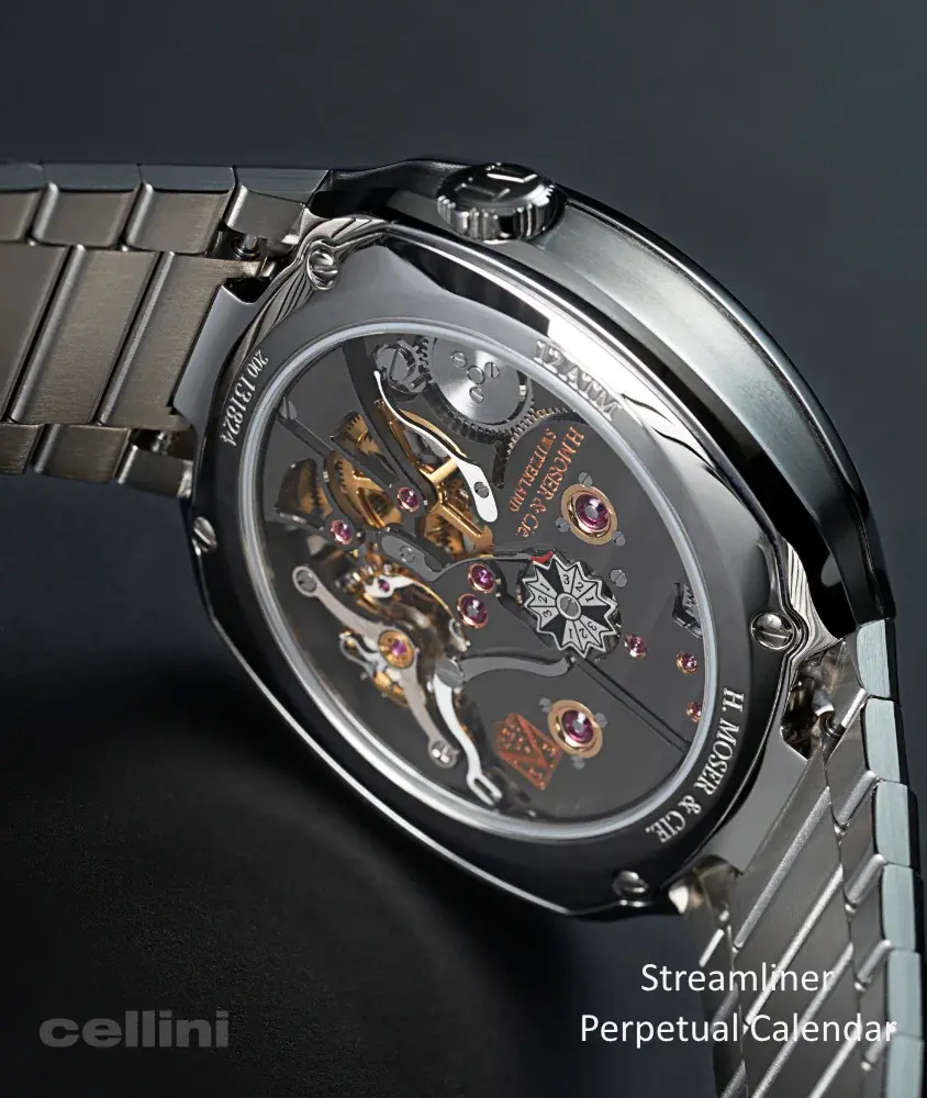 Cellini Streamliner Perpetual Calendar Concept Smoked Salmon